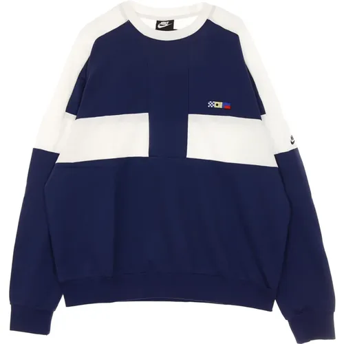 Vintage Crewneck Sweatshirt Midnight Navy , Herren, Größe: XS - Nike - Modalova