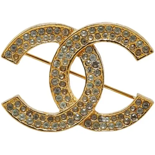 Pre-owned Metal brooches , female, Sizes: ONE SIZE - Chanel Vintage - Modalova