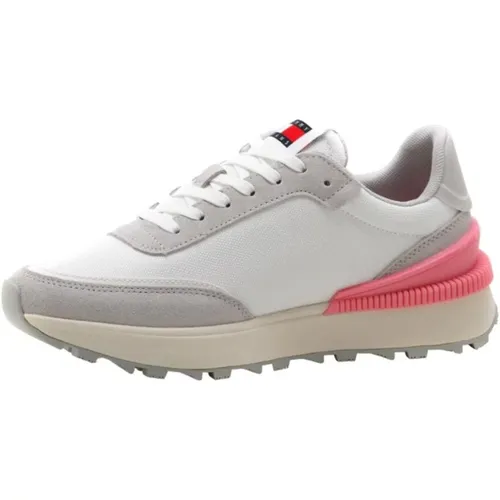 Bunte Tech Runner Sneaker , Damen, Größe: 40 EU - Tommy Hilfiger - Modalova