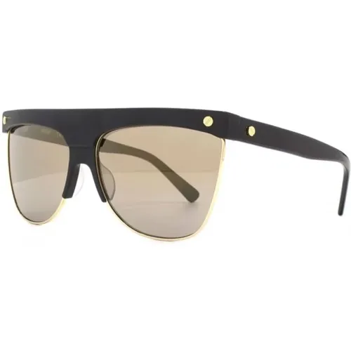 Stylish Sunglasses with Light Brown Lens , unisex, Sizes: 60 MM - MCM - Modalova