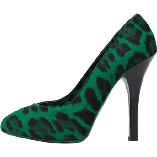 Pre-owned Leather heels , female, Sizes: 3 1/2 UK - Dolce & Gabbana Pre-owned - Modalova
