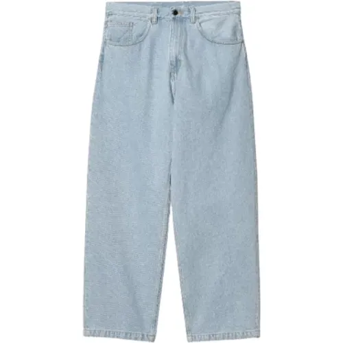 Blaue Smith Denim Hose Straight Fit - Carhartt WIP - Modalova