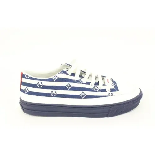 Pre-owned Fabric sneakers , female, Sizes: 4 UK - Louis Vuitton Vintage - Modalova