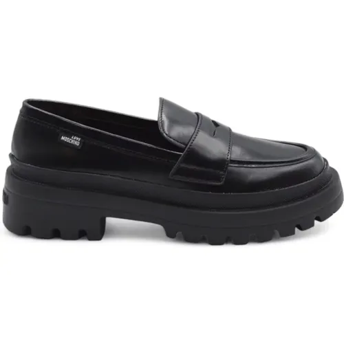 Loafer Shoes , female, Sizes: 6 UK, 7 UK, 3 UK - Love Moschino - Modalova