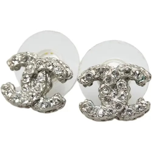 Pre-owned Metal earrings , female, Sizes: ONE SIZE - Chanel Vintage - Modalova