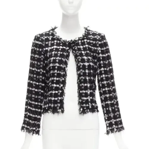 Pre-owned Nylon outerwear , female, Sizes: M - Chanel Vintage - Modalova