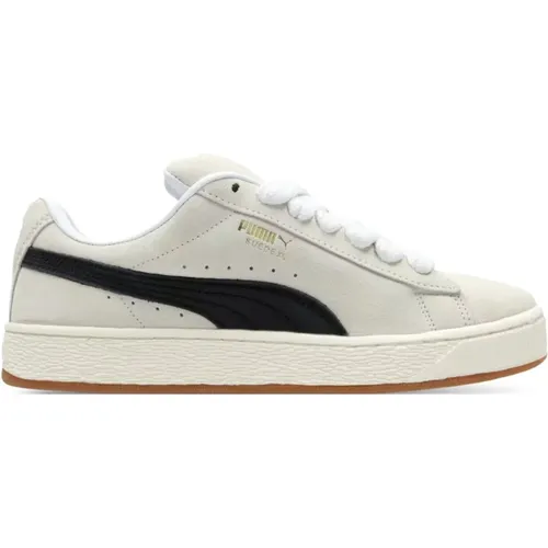 Creme Sneakers Wildleder Formstrip Mesh - Puma - Modalova