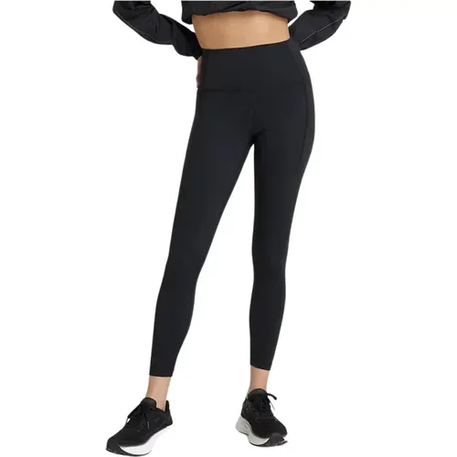 Slim Fit Leggings mit Quick Dry Technologie , Damen, Größe: S - New Balance - Modalova