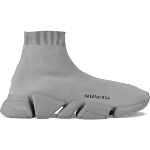 Graue Mesh Sneakers Balenciaga - Balenciaga - Modalova