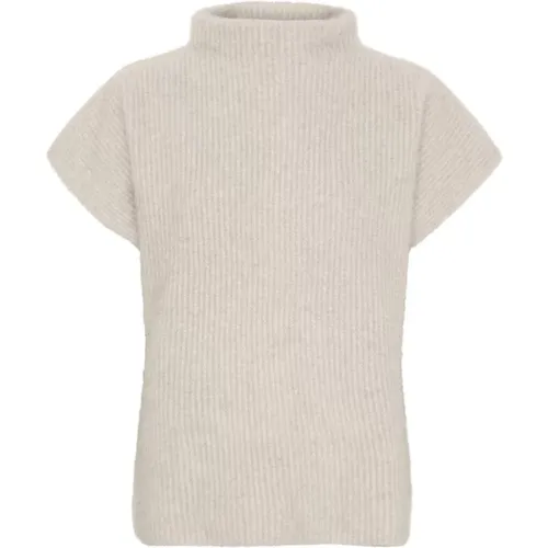 Cashmere Raccoon Pullover Sweater Light Beige , female, Sizes: 2XL, XS, XL - Btfcph - Modalova