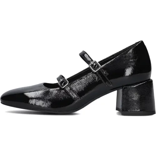 Elegante Schwarze Lackleder Pumps , Damen, Größe: 38 EU - Vagabond Shoemakers - Modalova