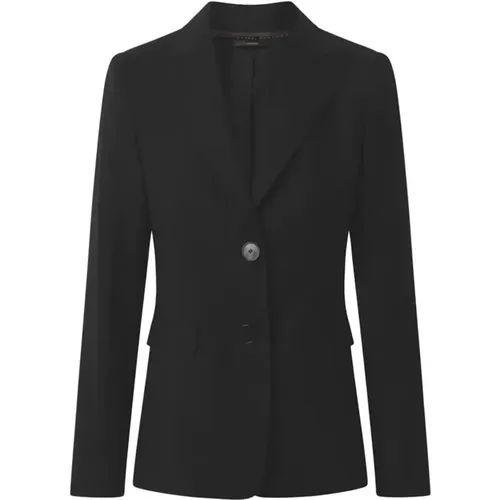 Elegant Wool-Blend Blazer , female, Sizes: M, 3XL, XS, S, L, XL - Windsor - Modalova