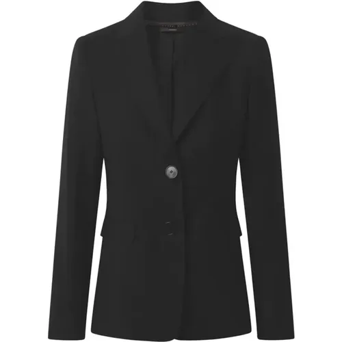 Eleganter Woll-Blazer , Damen, Größe: 2XL - Windsor - Modalova