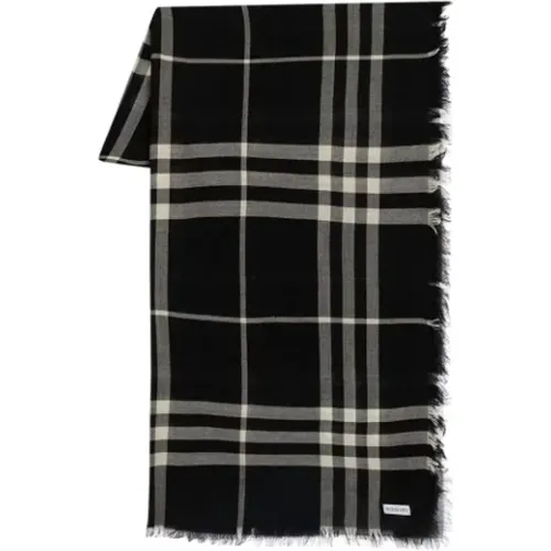Wool scarves , female, Sizes: ONE SIZE - Burberry - Modalova