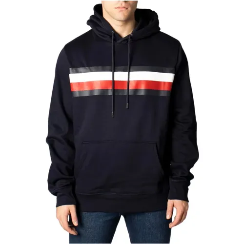 Striped Hooded Sweatshirt , male, Sizes: XL - Tommy Jeans - Modalova