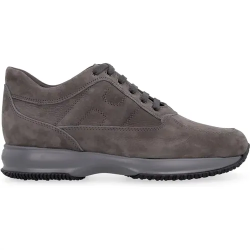 Wildleder Interaktive Sneakers , Herren, Größe: 41 1/2 EU - Hogan - Modalova