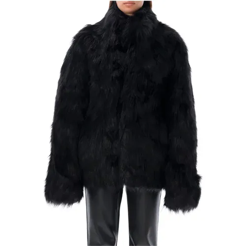 Faux Fur Oversize Jacket , female, Sizes: S - Misbhv - Modalova