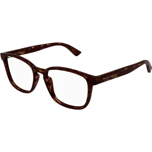 Glasses , Herren, Größe: 53 MM - alexander mcqueen - Modalova