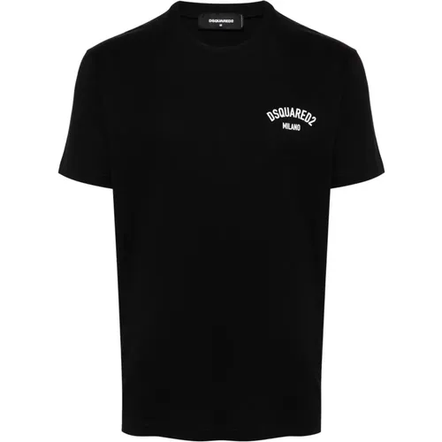 Cotton Jersey T-Shirt , male, Sizes: S, M, L - Dsquared2 - Modalova