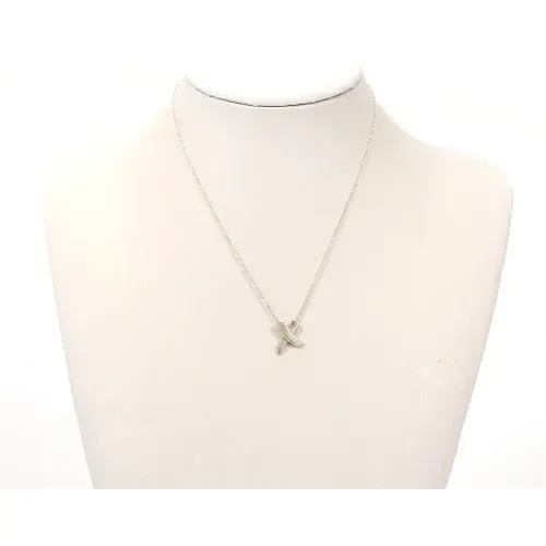 Pre-owned Metal necklaces , female, Sizes: ONE SIZE - Tiffany & Co. Pre-owned - Modalova