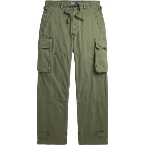 Cargo Trousers , male, Sizes: W34 L32, W35 L32, W36 L32, W30 L32 - Polo Ralph Lauren - Modalova