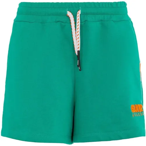 Logo Basic Shorts , Damen, Größe: M - Suns - Modalova
