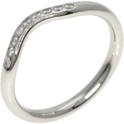 Pre-owned Platinum rings , female, Sizes: ONE SIZE - Tiffany & Co. Pre-owned - Modalova