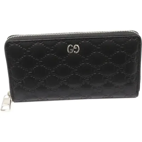 Pre-owned Leather wallets , female, Sizes: ONE SIZE - Gucci Vintage - Modalova