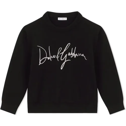 Kinder Fashionista Sweatshirt - Dolce & Gabbana - Modalova