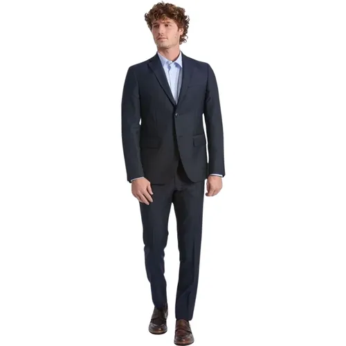 Classic Wool Suit Two-Button Closure , male, Sizes: M - Baldinini - Modalova