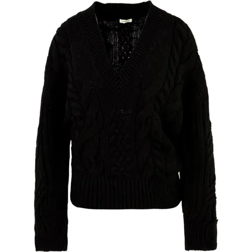 Schwarze Pullover für Frauen , Damen, Größe: S - Hinnominate - Modalova