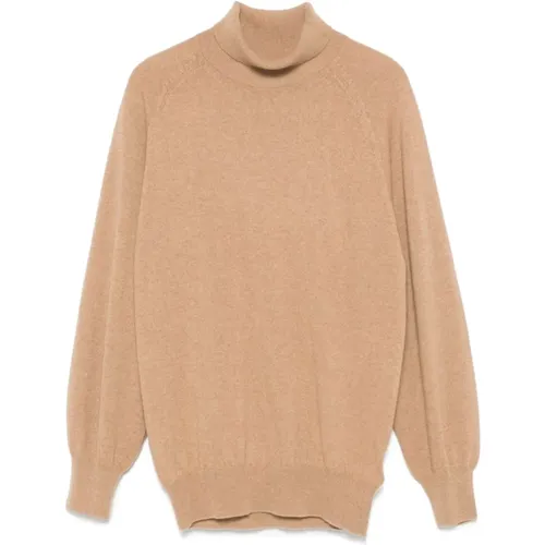 Cashmere Sweater in Camel , female, Sizes: XS, M - Khaite - Modalova