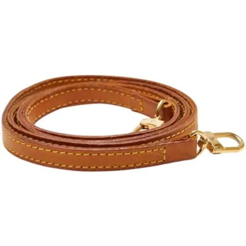 Pre-owned Leather belts , female, Sizes: ONE SIZE - Louis Vuitton Vintage - Modalova