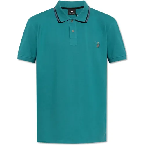 Polo mit Logo , Herren, Größe: S - PS By Paul Smith - Modalova