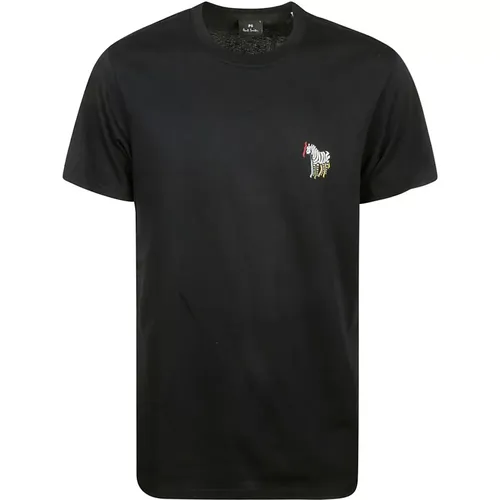 Zebra Print T-Shirt,BW Zebra Slim Fit T-Shirt - Paul Smith - Modalova