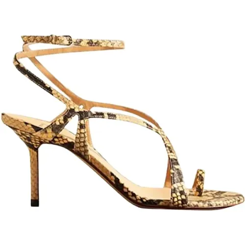 Leather Ankle Strap Sandal , female, Sizes: 7 UK, 3 UK, 6 UK, 4 UK, 2 UK - Francesco Russo - Modalova