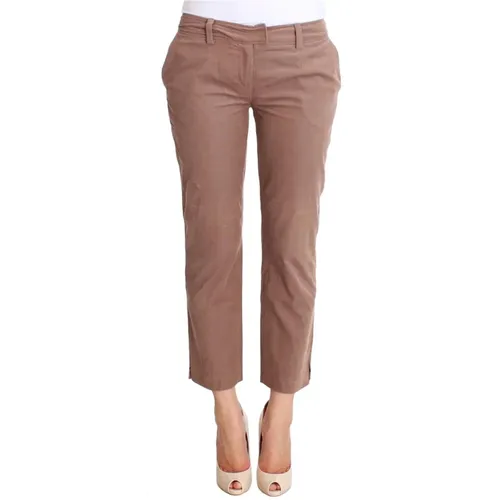 Cropped Corduroys Pants , female, Sizes: W30, W28 - Costume National - Modalova