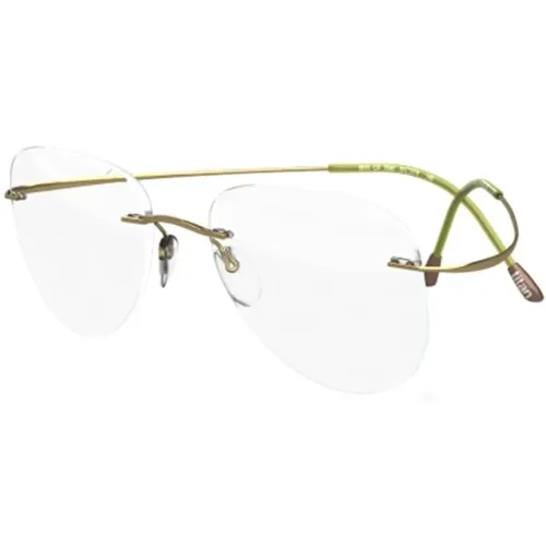 Green Eyewear Frames Must Collection , unisex, Sizes: 55 MM - Silhouette - Modalova
