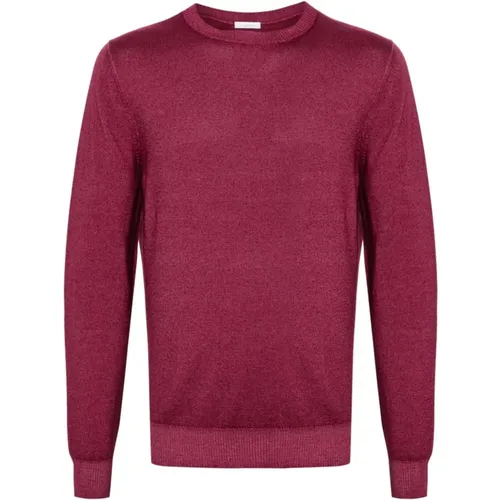 Bordeaux Feinstrickpullover , Herren, Größe: L - Malo - Modalova