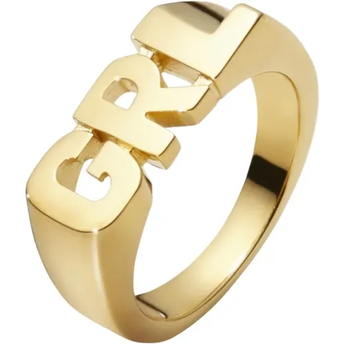 GRL Ring , female, Sizes: 58 MM, 60 MM, 56 MM, 46 MM, 62 MM, 64 MM, 54 MM, 50 MM, 52 MM - Maria Black - Modalova