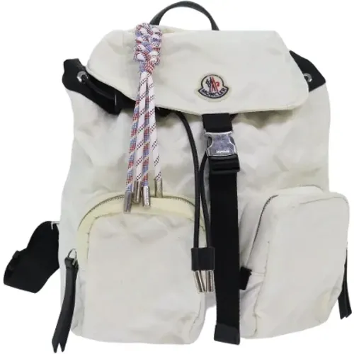 Pre-owned Nylon backpacks , female, Sizes: ONE SIZE - Moncler Pre-owned - Modalova