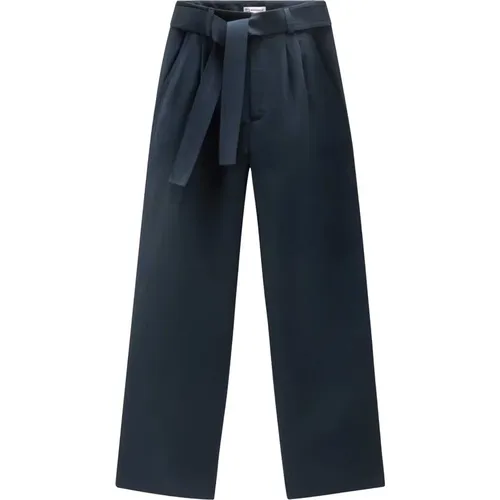 Trousers,Koordinierte High-Rise-Hose - Woolrich - Modalova