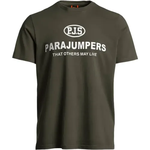Men`s T-Shirt for Everyday Style , male, Sizes: S - Parajumpers - Modalova