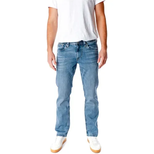 Straight Fit Midwaist Jeans , Herren, Größe: W33 L32 - Pepe Jeans - Modalova