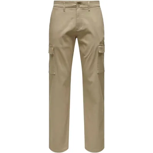Straight Trousers Only & Sons - Only & Sons - Modalova