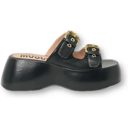 Low Shoes Sandals , female, Sizes: 3 UK, 5 UK, 4 UK - Moschino - Modalova