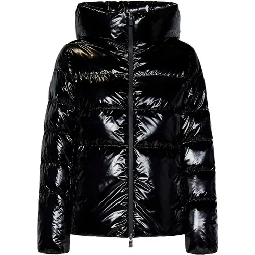 Glossy Down Jacket Aw24 , female, Sizes: S, XS - Herno - Modalova