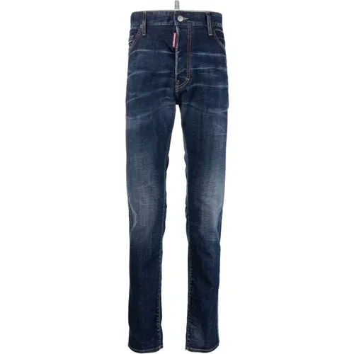 Slim-fit Jeans , male, Sizes: 2XL, L, M, S, 3XL, XS, XL - Dsquared2 - Modalova