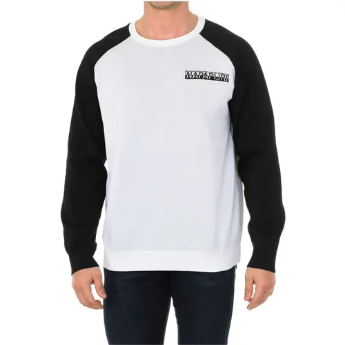 Long Sleeve Tops , male, Sizes: L - Napapijri - Modalova