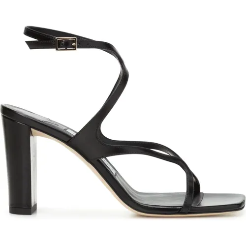 Nappa Leather Double Strap Sandals , female, Sizes: 6 UK, 7 UK, 5 UK, 4 UK - Jimmy Choo - Modalova